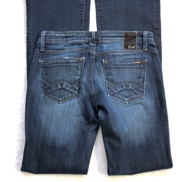 Cult of Individuality Bohemi Bootcut Jeans with Swarovski Crystals - Picture 4 of 8